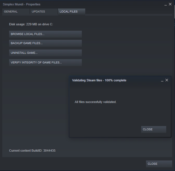 It's time to validate Steam files.