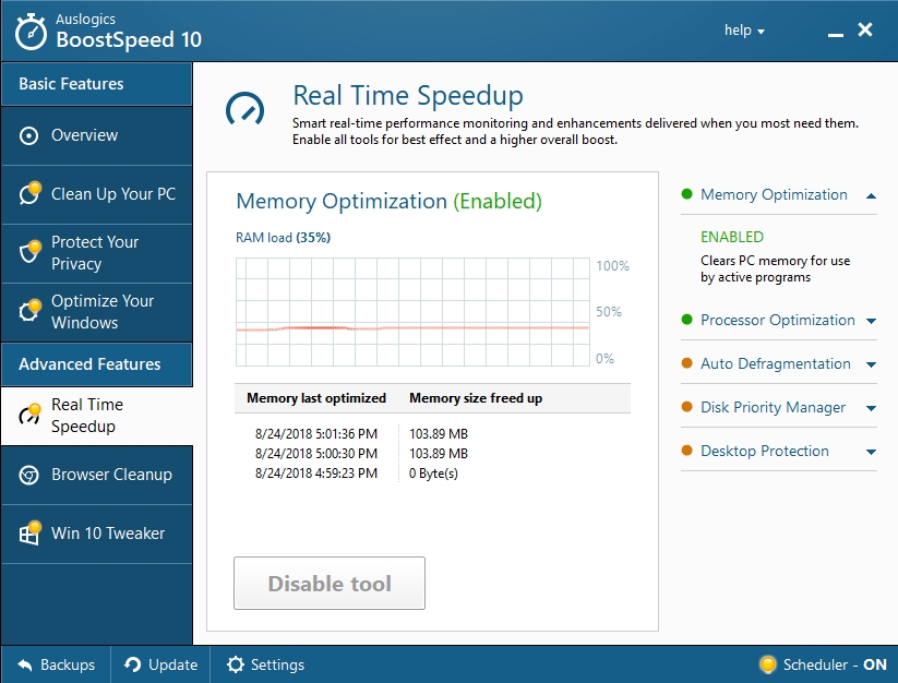 Speed up your PC with Auslogics BoostSpeed.