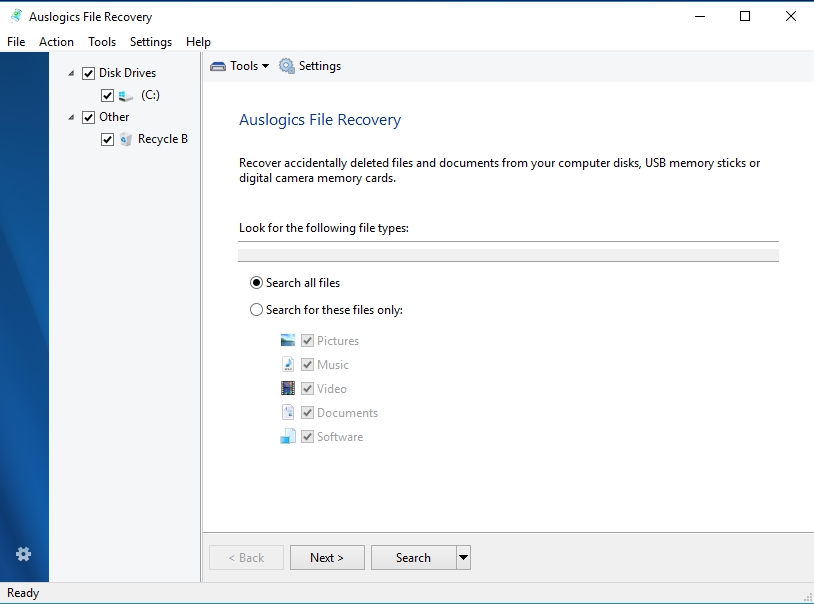 You can easily get your files back with Auslogics File Recovery.