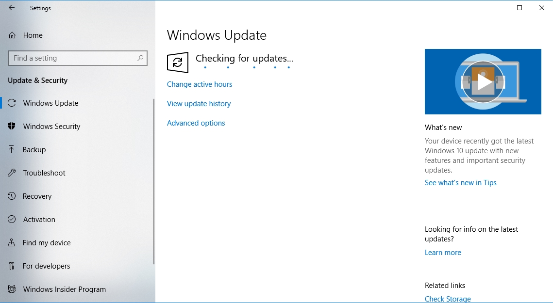 Update your Windows 10 to fix the “The Device Is Not Ready” error.