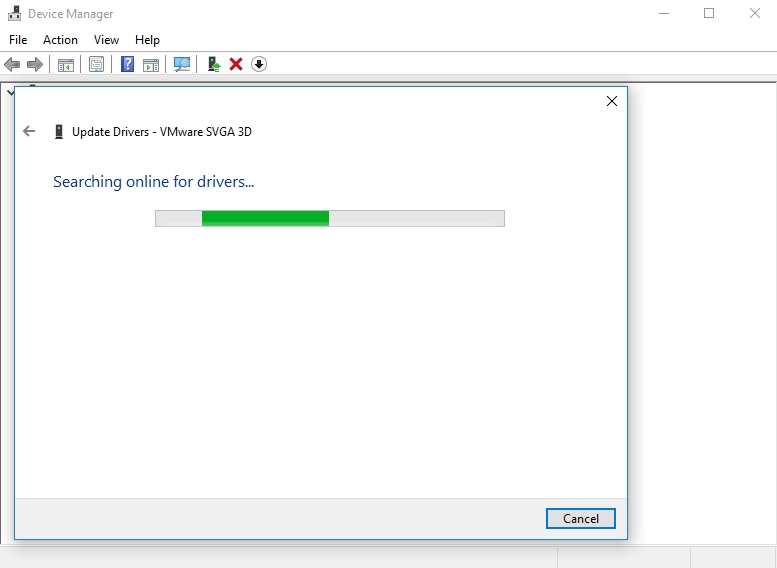 Update your display adapter drivers.