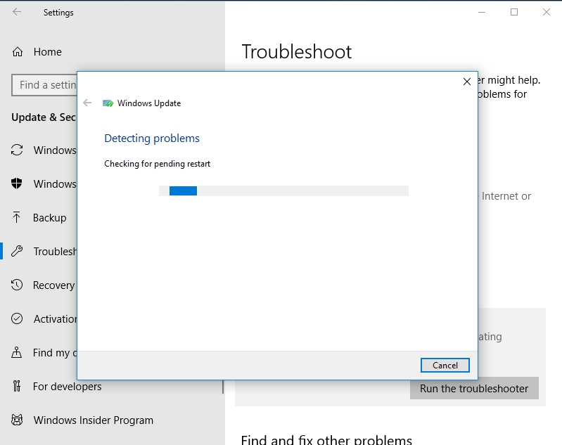 You can easily troubleshoot your update problems in Windows 10.