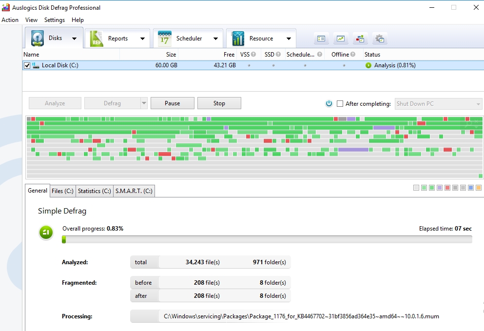 Defrag your HDD to keep it healthy.