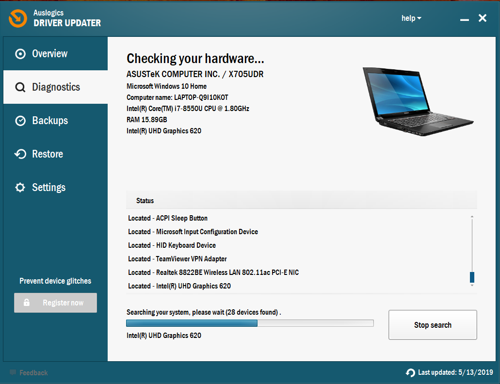 Monitor your drivers closely to ensure they are all updated.